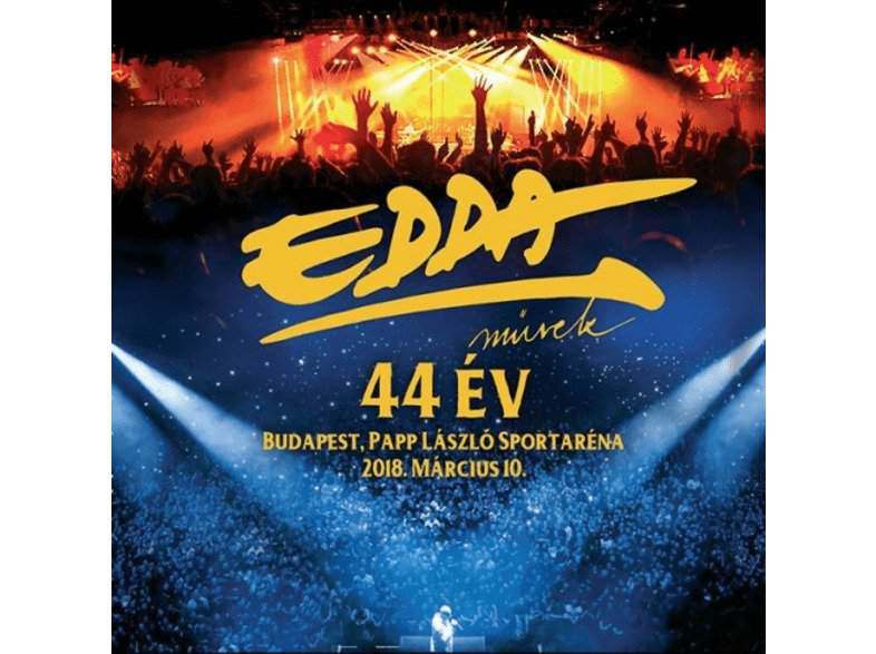 Edda Művek - Budapest, Papp László Sportaréna, 2018-CD+DVD