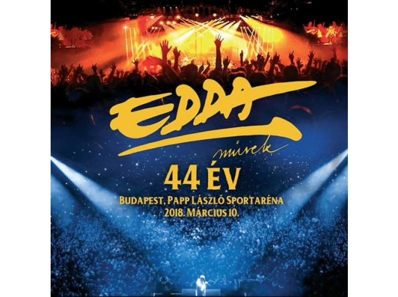 Edda Művek - Budapest, Papp László Sportaréna, 2018-CD+DVD - Kliknutím na obrázek zavřete