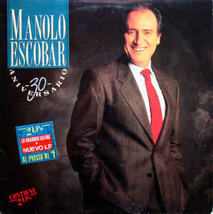 Manolo Escobar ‎– 30 Aniversario - 2LP bazar