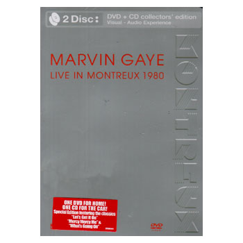 Marvin Gaye - Live At Montreux 1980 - DVD + CD Collector's Ed. - Kliknutím na obrázek zavřete