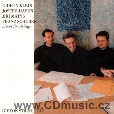 Gideon String Trio - KLEIN G., HAYDN J., SCHUBERT F. - CD - Kliknutím na obrázek zavřete