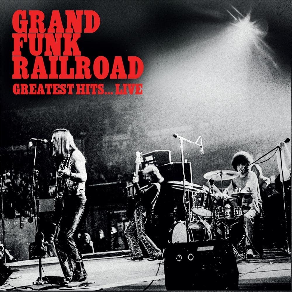 GRAND FUNK RAILROAD - GREATEST HITS LIVE - LP - Kliknutím na obrázek zavřete
