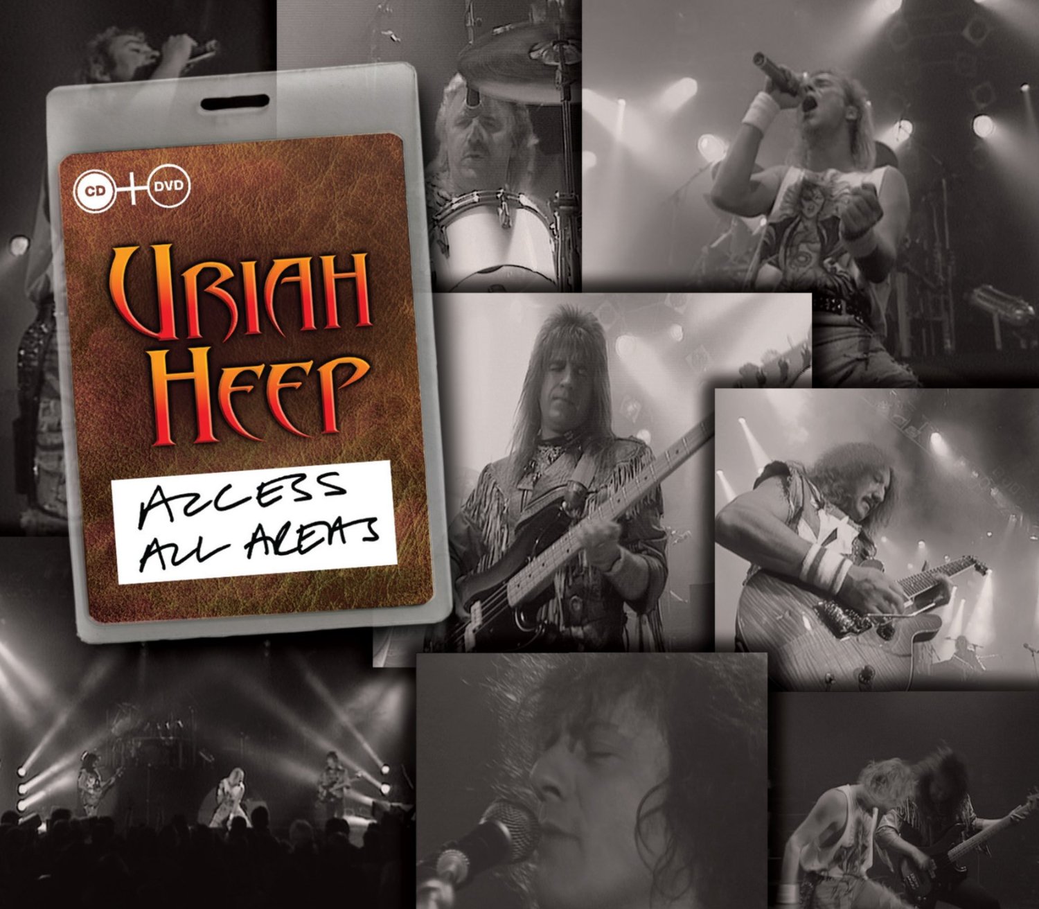 Uriah Heep - Access All Areas - CD+DVD - Kliknutím na obrázek zavřete