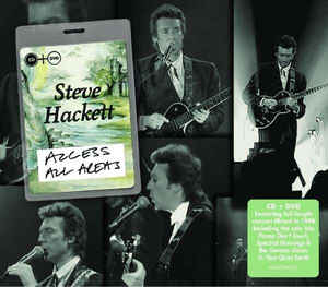 Steve Hackett ‎- Access All Areas - CD+DVD