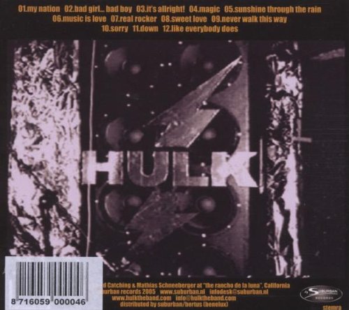 Hulk - Cowboy Coffee & Burned Knives - CD - Kliknutím na obrázek zavřete