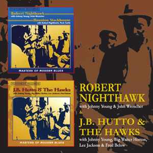 J B Hutto&The Hawks/ Robert Nighthawk - J B Hutto&Hawks - 2CD - Kliknutím na obrázek zavřete