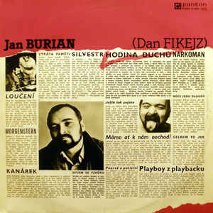 Jan Burian ( Dan Fikejz) ‎– Hodina Duchů - LP bazar