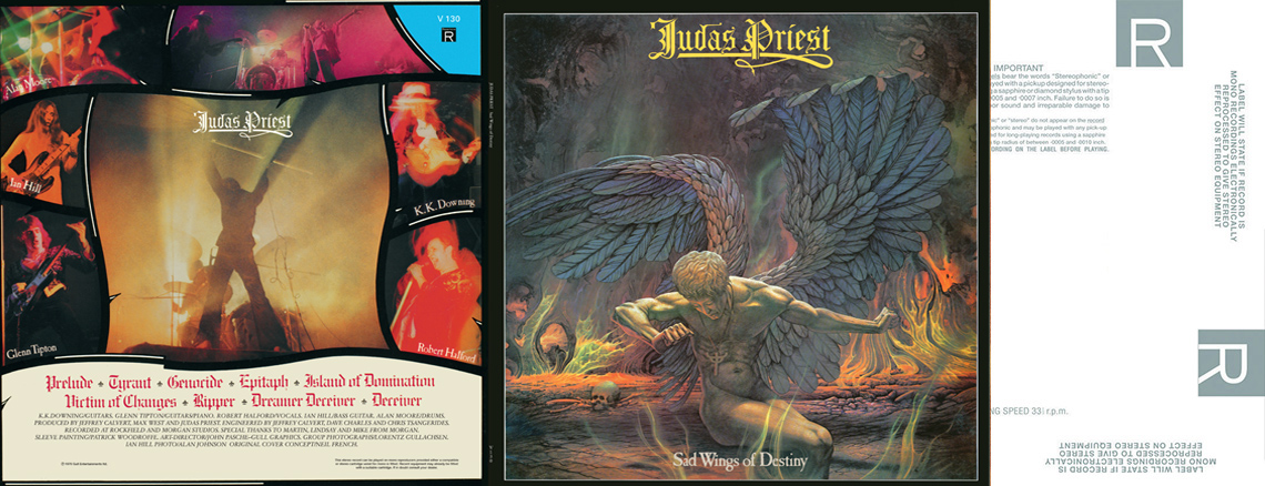 JUDAS PRIEST - Sad Wings of Destiny - LP - Kliknutím na obrázek zavřete