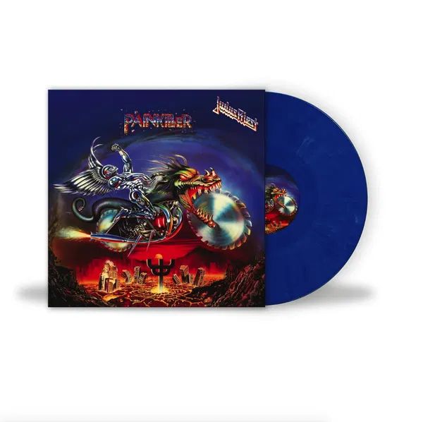 Judas Priest - Painkiller (Coloured Marbled Blue) - LP Judas Priest - Painkiller (Coloured Marbled Blue) - LP