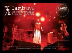 LAMB - LIVE AT THE PARADISO - DVD - Kliknutím na obrázek zavřete