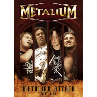 METALIUM - Metalian attack Part II - DVD - Kliknutím na obrázek zavřete