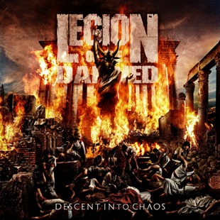 LEGION OF THE DAMNED - DESCENT INTO CHAOS - CD - Kliknutím na obrázek zavřete