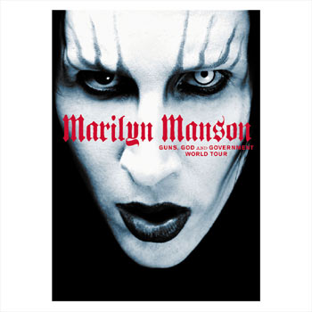 Marilyn Manson - God and Government World Tour - DVD - Kliknutím na obrázek zavřete