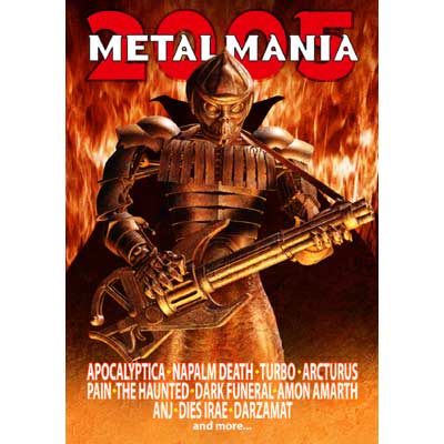 V.A. - Metalmania 2005 - DVD+CD - Kliknutím na obrázek zavřete