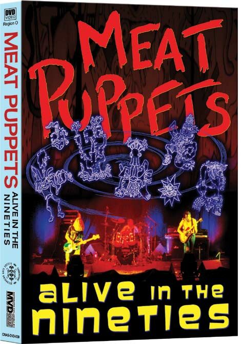 MEAT PUPPETS - ALIVE IN THE NINETIES - DVD - Kliknutím na obrázek zavřete