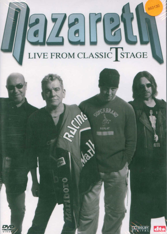 Nazareth - Live From Classic T Stage - DVD - Kliknutím na obrázek zavřete