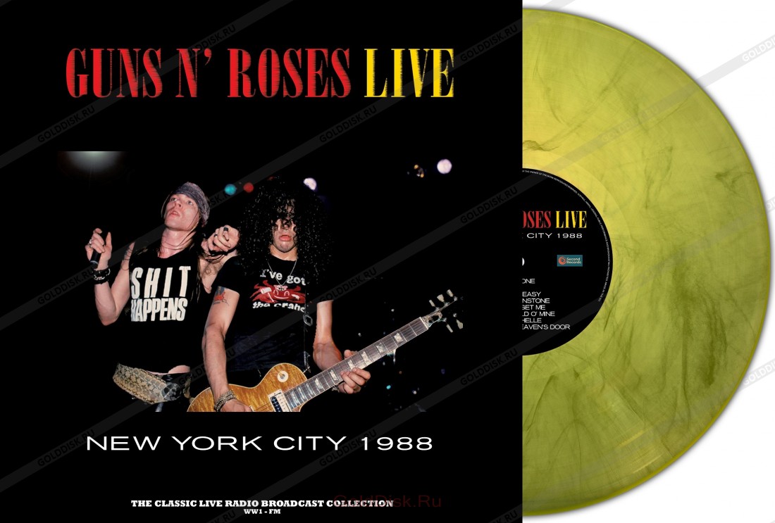 Guns 'N' Roses - Live In New York City 1988 - LP - Kliknutím na obrázek zavřete