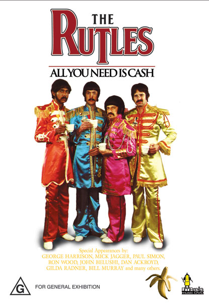 THE RUTLES - All You Need Is Cash - DVD - Kliknutím na obrázek zavřete