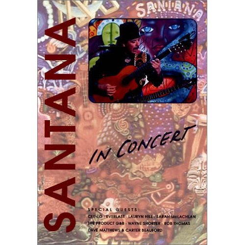Santana - Live In Concert - DVD - Kliknutím na obrázek zavřete