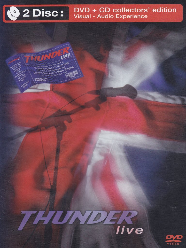 Thunder - Live - DVD+CD - Kliknutím na obrázek zavřete