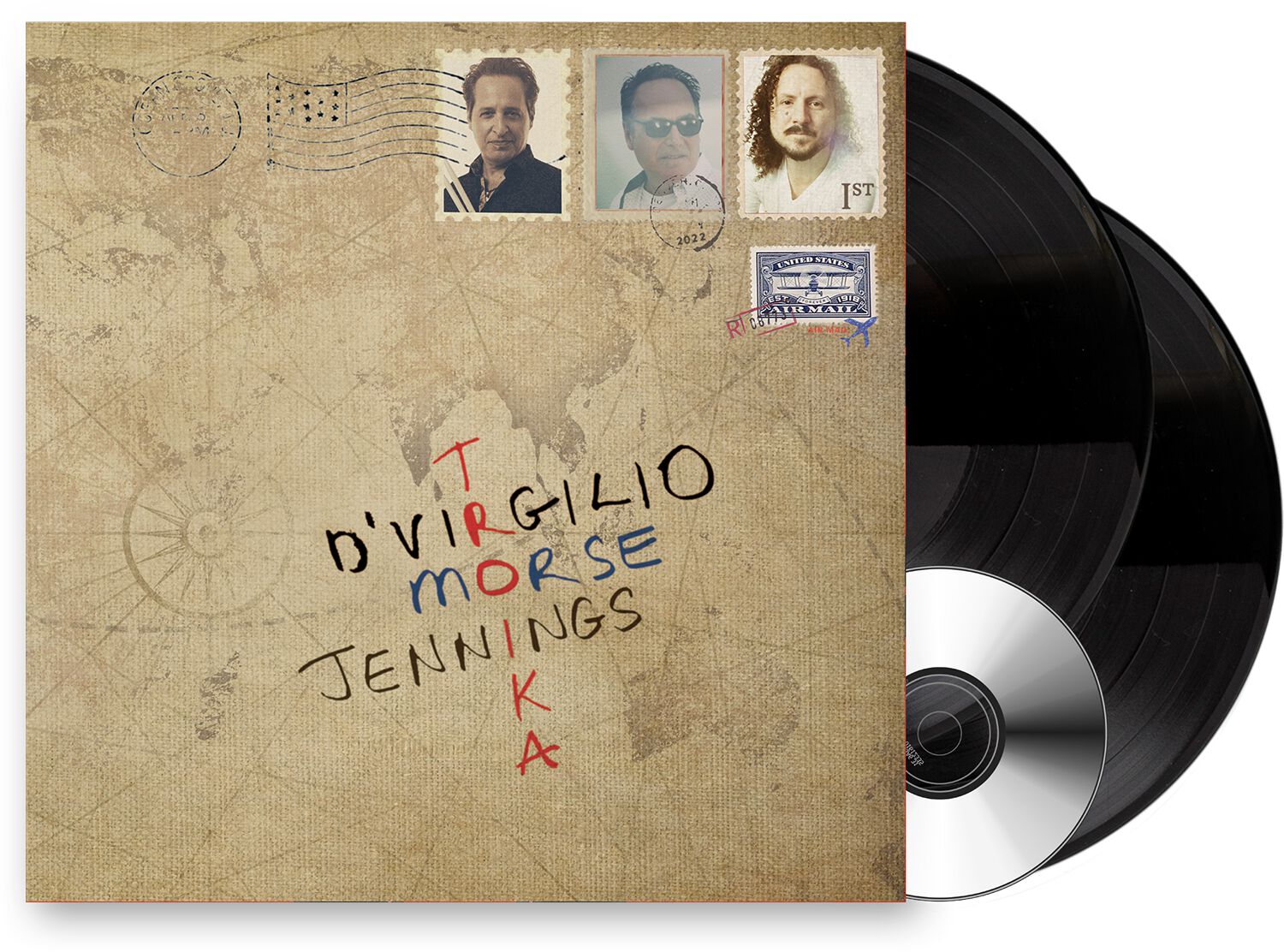 D'VIRGILIO MORSE & JENNINGS - TROIKA - 2LP+CD - Kliknutím na obrázek zavřete