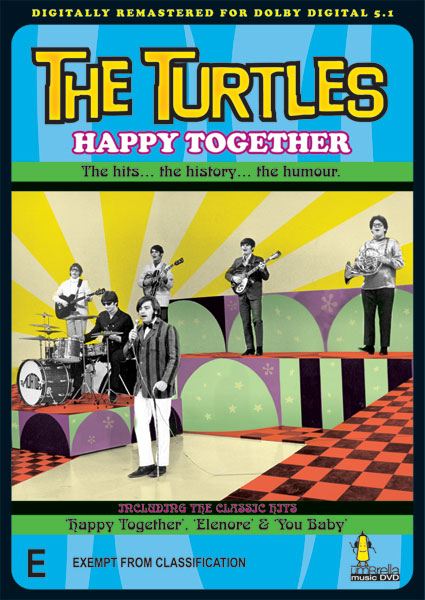 THE TURTLES - Happy Together - DVD - Kliknutím na obrázek zavřete