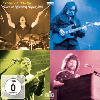 Vanilla Fudge ‎– Live at Sweden ROCK 2016 - CD+DVD
