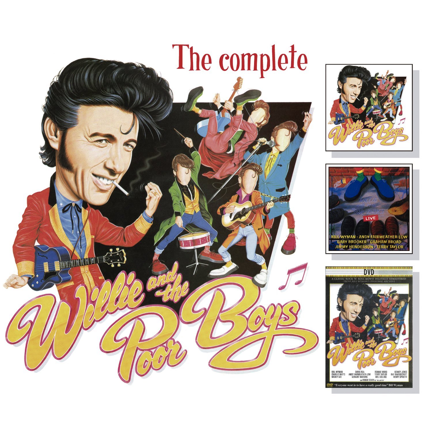 Willie and The Poor Boys - - Complete - 2CD+DVD - Kliknutím na obrázek zavřete