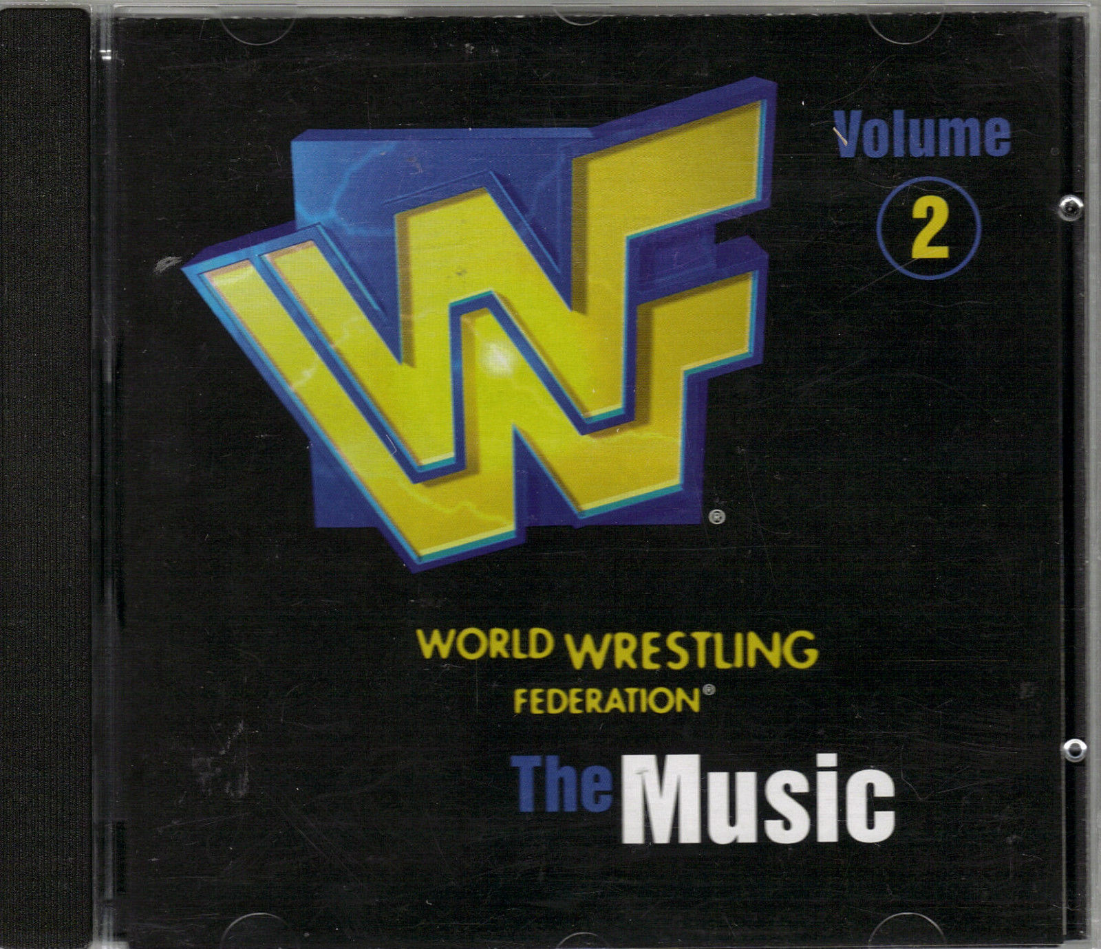 V/A - WORLD WRESTLING FEDERATION..."THE MUSIC"..."VOL.2-CD - Kliknutím na obrázek zavřete